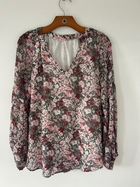 Women’s floral blouse